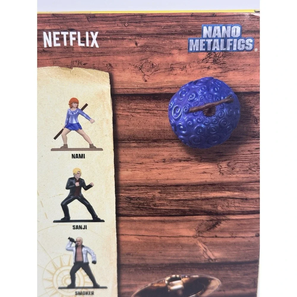 One Piece Nano Metalfigs 12 Pack Netflix 2026 Jada Toys Die Cast New
